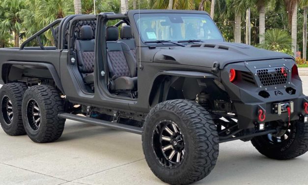 Some Brief Information About Full 6×6 Wheel Drive Custom Jeep